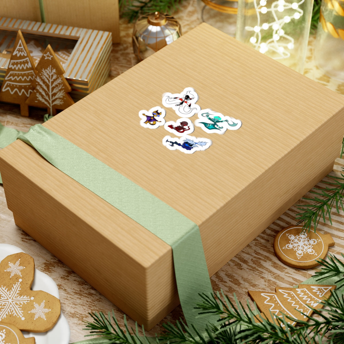 Mid-Air drop Sticker Bundle
