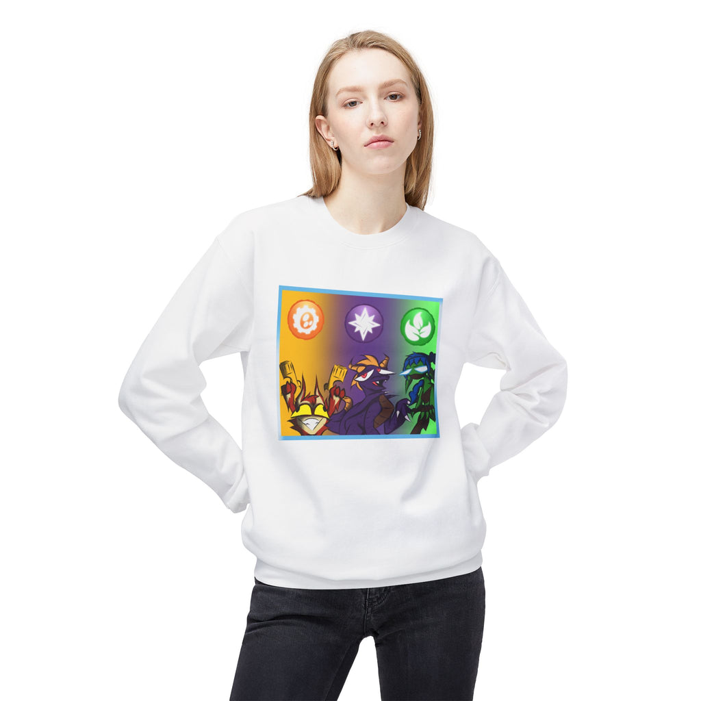 Trigger Happy, Spyro and Stealth Elf Sweatshirt