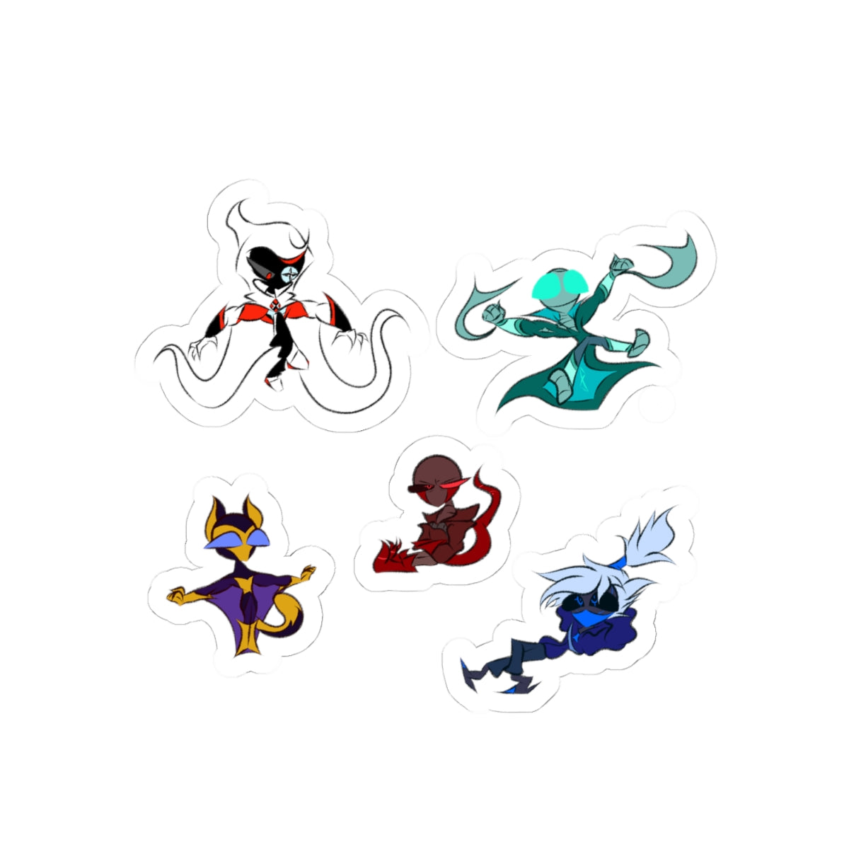 Mid-Air drop Sticker Bundle