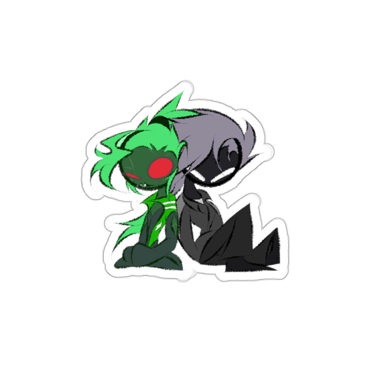 A Couple of Nappers Sticker