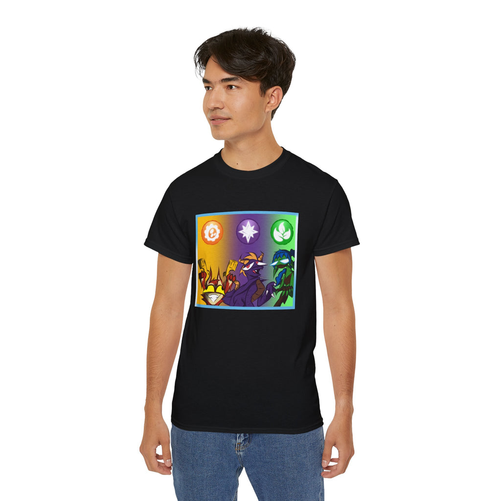 Trigger Happy, Spyro and Stealth Elf T-Shirt