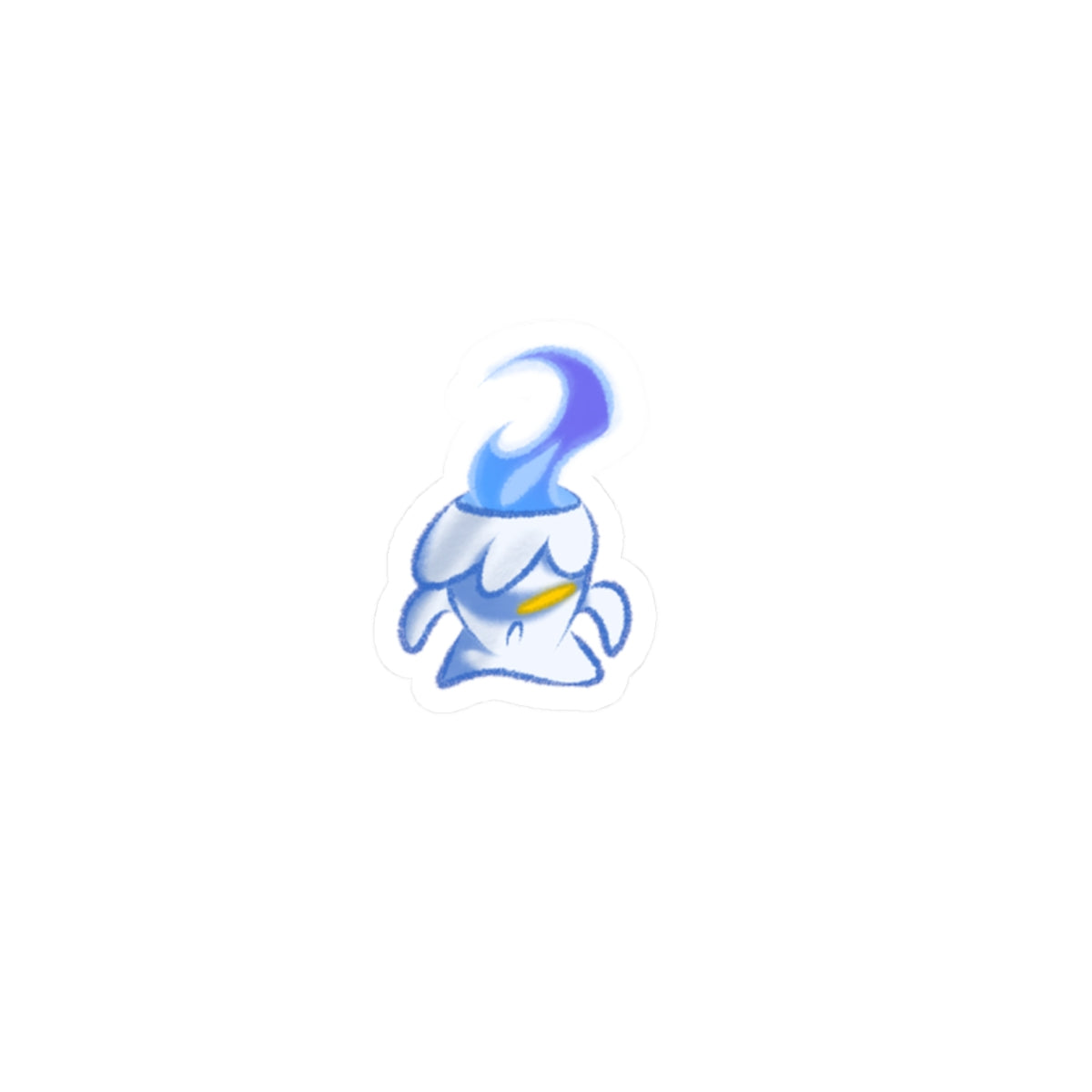 Gen 5 Angry Candle Wick Sticker