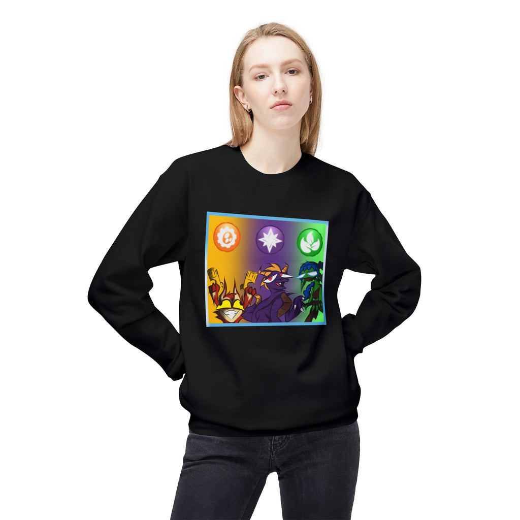 Trigger Happy, Spyro and Stealth Elf Sweatshirt