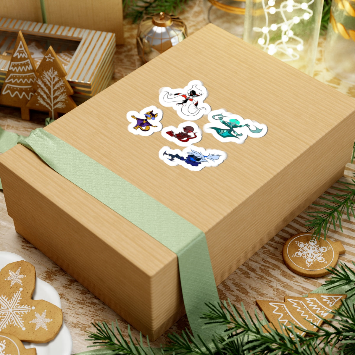Mid-Air drop Sticker Bundle