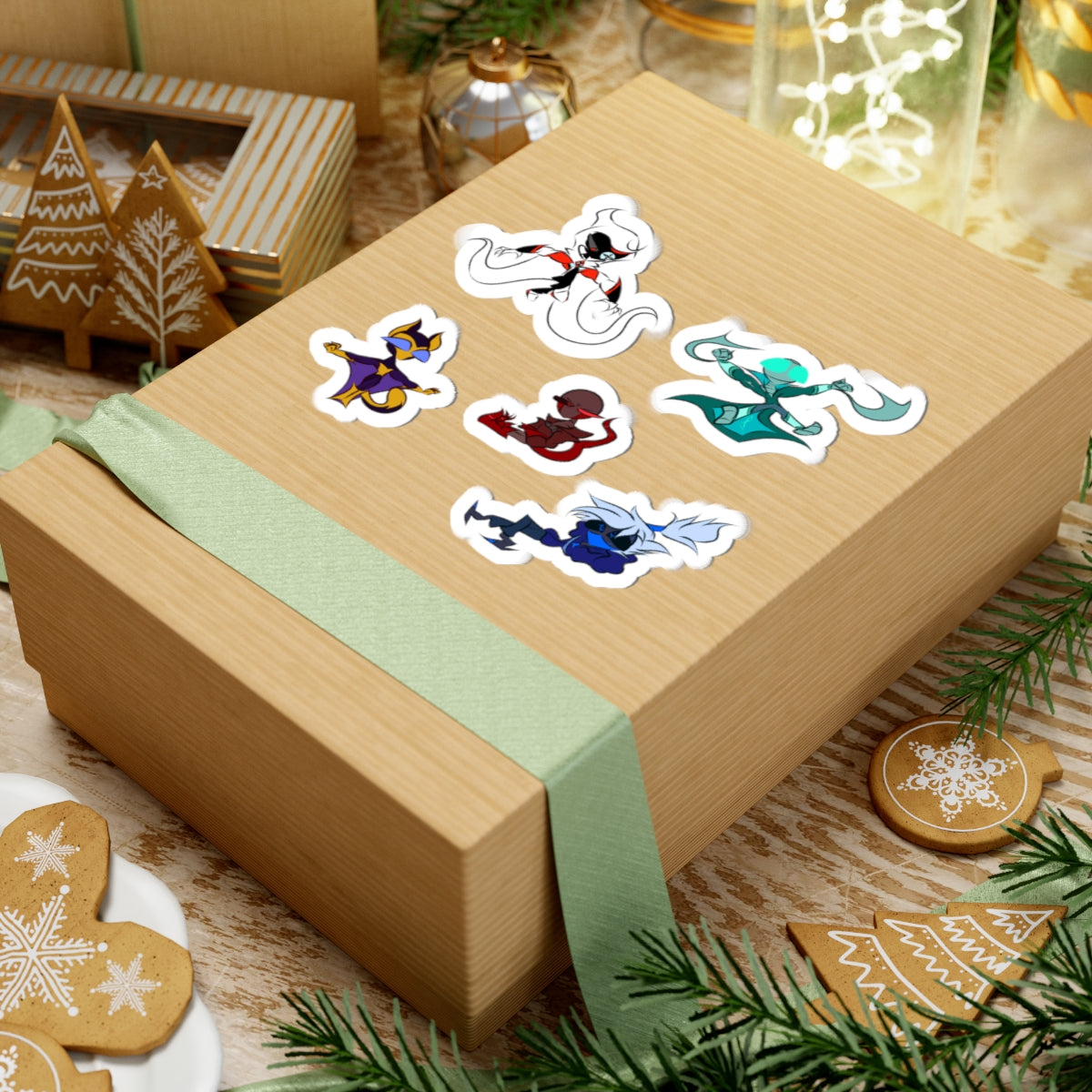 Mid-Air drop Sticker Bundle
