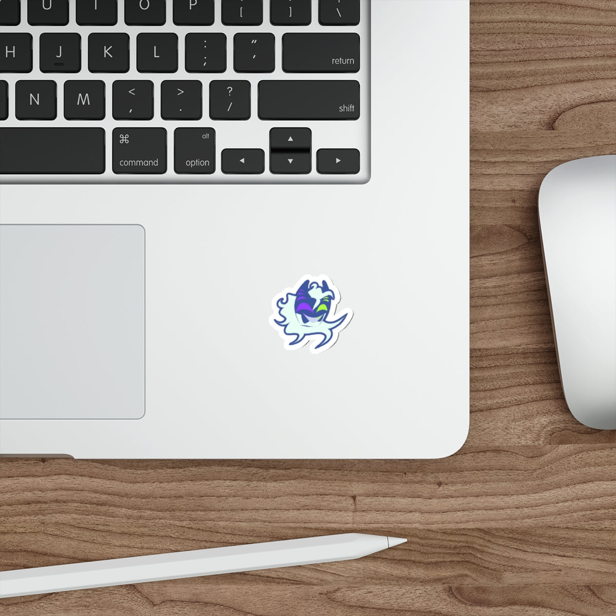 Mini Ghostly Arthur Sticker